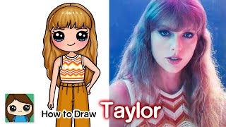 How to Draw Taylor Swift | Midnights Lavender Haze