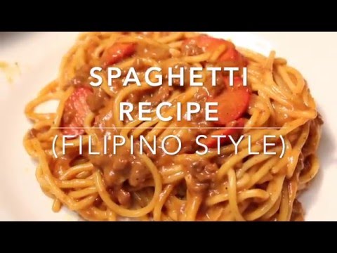 Spaghetti Recipe (Filipino Style) Spaghetti Recipe (Filipino Style)