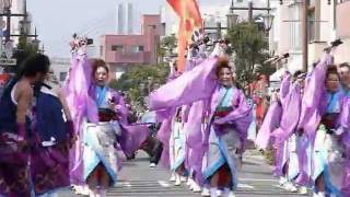 2011.10黒潮よさこい祭　楽天舞