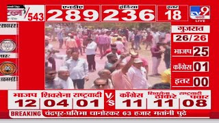 Lok sabha Election Result 2024 | Rajabhau Waje आघाडीवर, कार्यकर्त्यांमध्ये जल्लोष : tv9 Marathi
