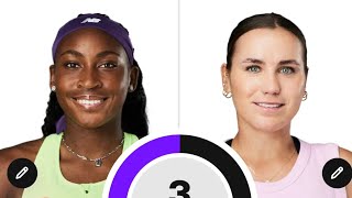 Coco Gauff 🇺🇸❤️ vs Sofia “Big Game” Kenin ❤️🇺🇸