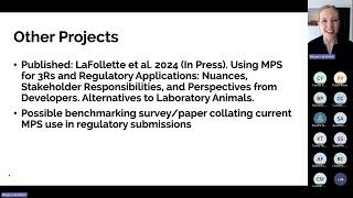 eSTAR 2024: Update on Science: Cross-Platform Project on MPS