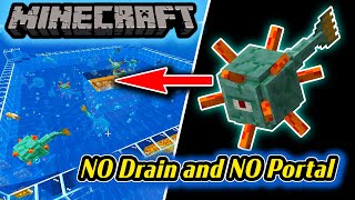 How to build an EASY Guardian Farm in Minecraft 1.20