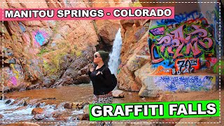 Manitou Springs Graffiti Falls - Easy Colorado Waterfall Hike