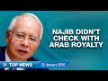 TMI Top News: Najib never checked with Arab King; 3 cops charged with corruption