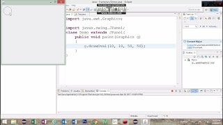 How to paint on a Frame in java.