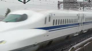 0325_066 小田原駅を通過する東海道新幹線N700系 G編成(N700A)