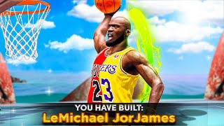 This LeMichael JorJames BUILD is GAMEBREAKING on NBA 2K24