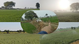 आज हमारे खेत में चल रही है rangan 💦// Aaj chnon mein sinchai Ho Rahi hai🌿🚜//(vlog 7)