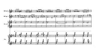 [Louis Gottschalk] Symphony No.1 “Romantic Symphony: A Night in the Tropics” (Score-Video)