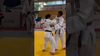 【#柔道389】柔道の基本練習乱取り（背負い投げ）　　　　Judo basic practice free practice technique name（SEOINAGE）