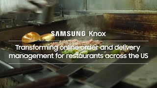 Knox: Helping transform online ordering and delivery for restaurants across the US | Samsung