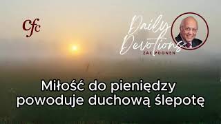 Zac Poonen - Miłość do pieniędzy powoduje duchową ślepotę