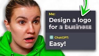 I used ChatGPT to design a logo! (shocking results)