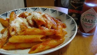 ペンネのアラビアータ　イタリア料理