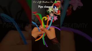 ❤️🌸DIY Christmas Tree with pipe cleaners 🎄🌷✨  #creatingforindia / MeRrY cHrIsTmAs 🎁