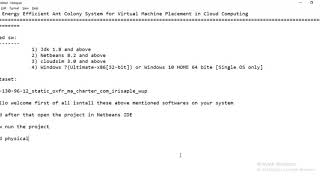 Virtual Machine Placement Cloud Computing Projects