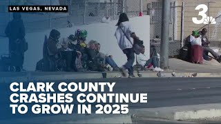 Grim reality as 2025 keeps pace with deadly Clark County crashes in 2024