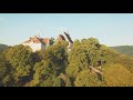 sighisoara transylvania drone video