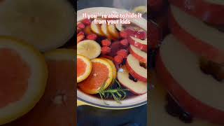 Baby friedly mulled wine - hot coke