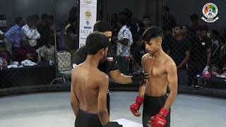 Parth Jadhav Vs Sarfaraz Ansari Youth U18 MMA MMAFI Mixed Martial Arts Federation India.