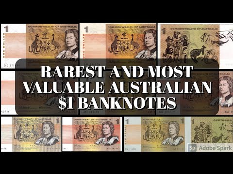 Rarest And Most Valuable Australian $1 BANKNOTES - YouTube