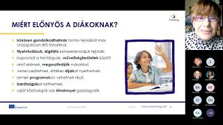 Online eszközök a tanulók együttműködéséhez - eTwinning webinárium