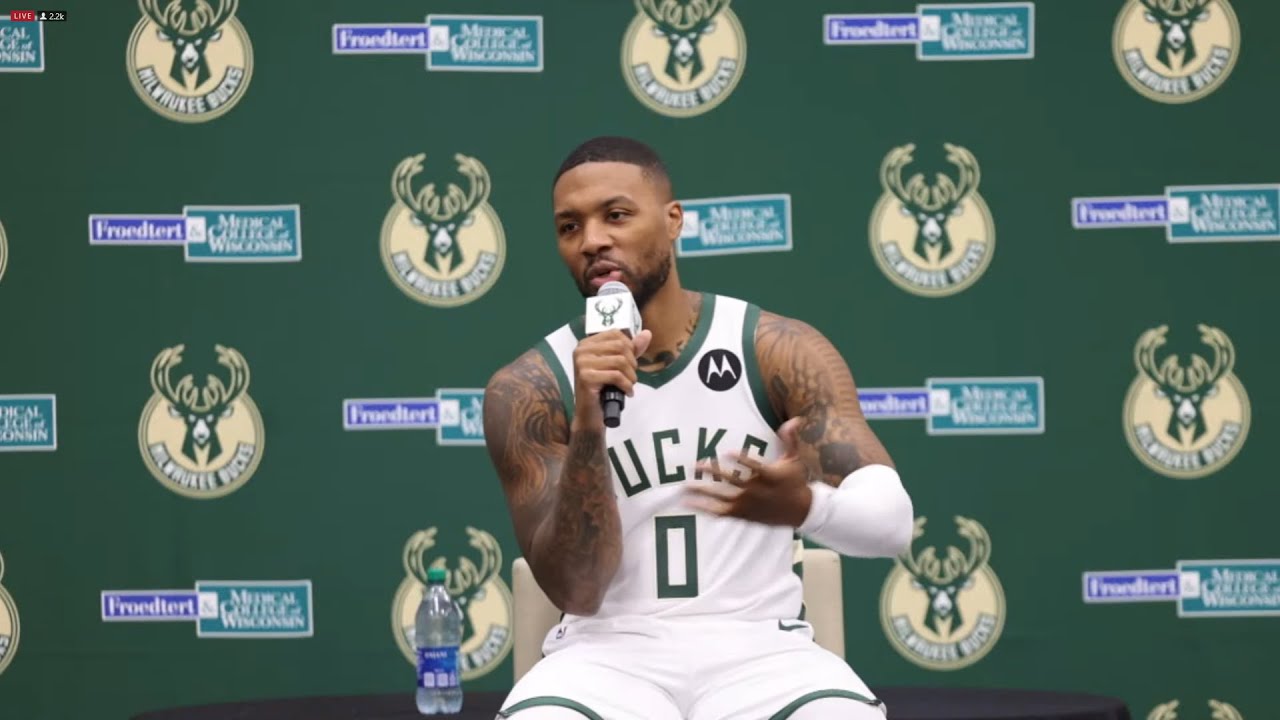 Milwaukee Bucks | 2023 NBA Media Day Live Stream - YouTube