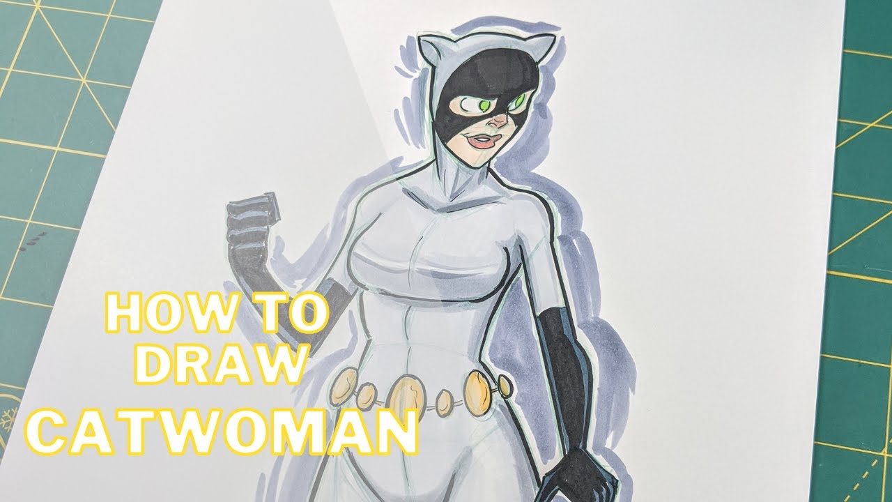 Drawing Catwoman Youtube