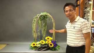 B135 Creative Floral design with Framing skill 加框式創意花藝設計