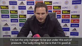 Lampard: 'not so rosy" at Chelsea following defeat to Leicester City