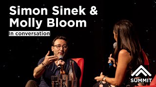 Simon Sinek in conversation with Molly Bloom