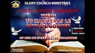 CULTE D'ENSEIGNEMENT // THEME : TU HABITERAS LE PAYS DE GOSHEN // MERCREDI 5 FEVRIER 2025