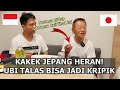 REAKSI MERTUA JEPANG PERTAMA KALI MAKAN SNACK KRIPIK TALAS INDONESIA