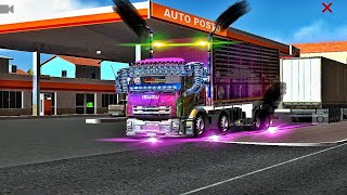 รีวิวสกิลDeca360สีเหลือบสวยๆๆรีบดูก่อนลบคริป!!ห้ามพลาด(เกม Word Truck Driving Simulator)