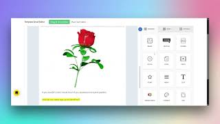 Creating and Editing an Email Template Using Drag & Drop Editor