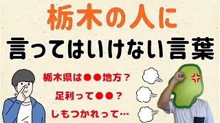 【栃木、激怒!?】栃木の人に言ってはいけない言葉【群馬と栃木の「おとなり劇場」】