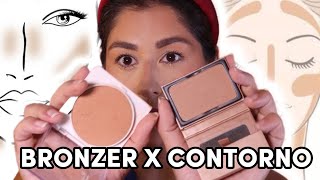 BRONZER X CONTOUR: How to use and what is the difference