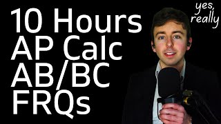 10 Hours of AP Calc AB/BC FRQs (to fall asleep to)