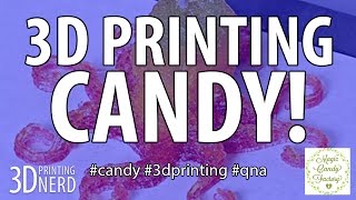 3D Printing Candy! The Magic Candy Factory 3D Printer!