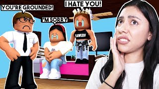 Telling My Kids Im Pregnant Roblox Roleplay Bloxburg - !   i got grounded for sneaking out of the
