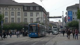 Straßenbahn Kassel | RBK Alstom RegioCitadis | KVG 8NGTW/NGT8/NGT6C | 26 september 2017