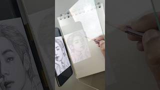 How to copy a sketch from phone 😲 #shorts