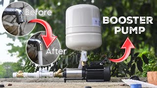 CRI 1Hp Pressure Booster Pump Installation || BRISK-BS2E/5 || 1hp booster pump price || easyfit