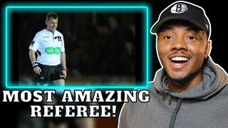 AMERICAN REACTS TO 10 Minutes of Nigel Owens being Nigel Owens | The Referee Grand Master
