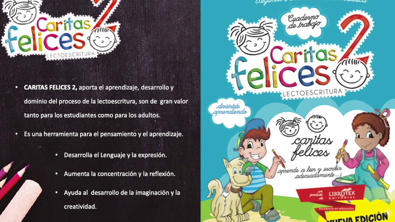 Cuaderno De Trabajo Caritas Felices - YouTube