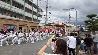 令和4年10月8日信太だんじり太町やりまわし