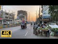 [4K] Bangladeshi walking tour 2024| Arkan Rd, Chandgaon, Chittagong tour | Chittagong city 4K tour|