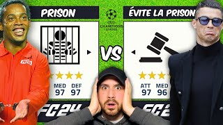 PRISON vs PAS DE PRISON sur FC 24 !