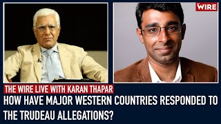 How Have Major Western Countries Responded to the Trudeau Allegations? | Karan Thapar Live